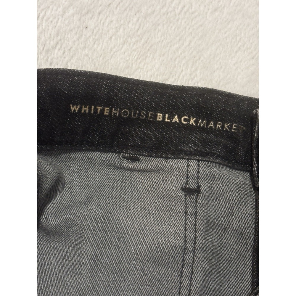 White House Black Market Shorts Women's 6 The 5 Inch Short Black - Picture 11 of 12